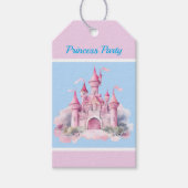 Kinder Princess Party Gift Label Cadeaulabel (Voorkant)