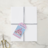 Kinder Princess Party Gift Label Cadeaulabel (Met Touw)