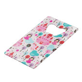 kinder prinses castle en unicorn creditkaart flessenopener (Achterkant Gekanteld)