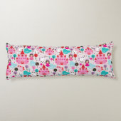 kinder prinses castle en unicorn lichaamskussen (Achterkant)