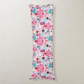 kinder prinses castle en unicorn lichaamskussen (Voorkant Verticaal)