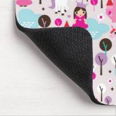 kinder prinses castle en unicorn muismat (Hoek)