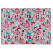 kinder prinses castle en unicorn snijplank (Voorkant)