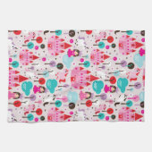 kinder prinses castle en unicorn theedoek (Horizontaal)