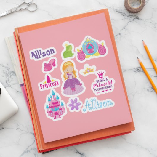 Kinder prinses Friends Personeelsformatie Sticker