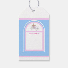 Kinder Prinses verjaardagsfeestje cadeau Label Cadeaulabel