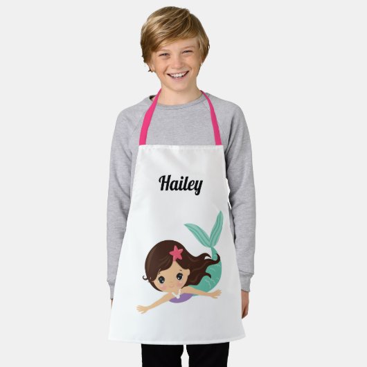 Kinder pron schort (Gedragen)