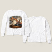 🚜 Kinder Pullover – Cooles Bagger Motiv (Voorkant /achterkant)