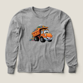 🚧👷♂️ Kinder Pullover – Cooles Baustellenauto