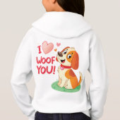 Kinder Pullover Hoodie (Achterkant)