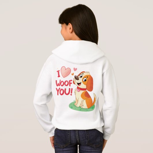 Kinder Pullover Hoodie (Achterkant volledig)