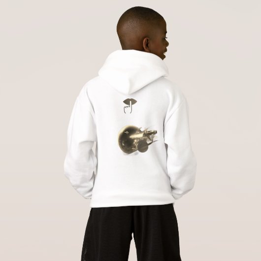Kinder Pullover Hoodie (Achterkant volledig)