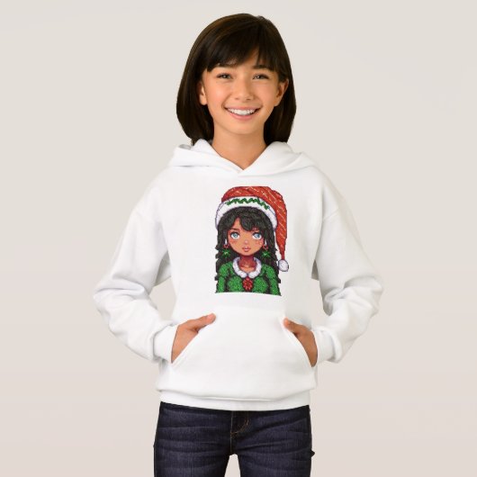 Kinder pullover hoodie (Voorkant volledig)