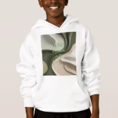 Kinder pullover hoodie in stijlvolle graphics (Voorkant)