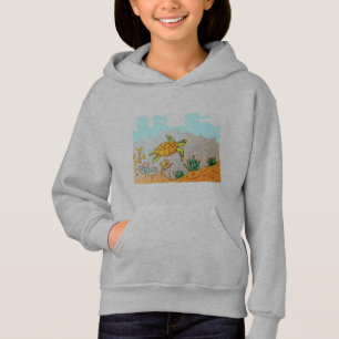 KINDER PULLOVER HOODIE - ZEE SCHILDPAD