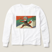 🥷🦊 Kinder Pullover – Ninja Fuchs (Voorkant)