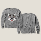 🦊 Kinder Pullover – Süßer Fuchs  (Voorkant /achterkant)
