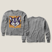 🦊 Kinder Pullover – Süßer Fuchs (Voorkant /achterkant)