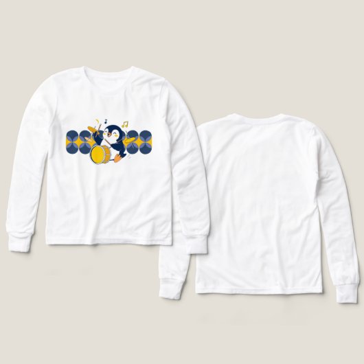 🐧 Kinder Pullover – Süßer Pinguin | Warmer Sweat (Voorkant /achterkant)