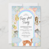 Kinder Purfect Cats Verjaardag Kaart (Voorkant)