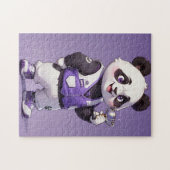 Kinder puzzel panda (Horizontaal)