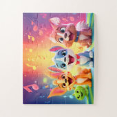 Kinder puzzle legpuzzel (Verticaal)