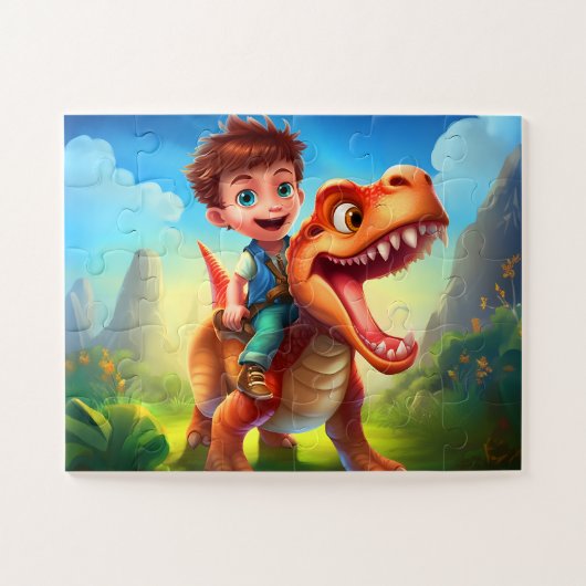 Kinder puzzle legpuzzel (Horizontaal)