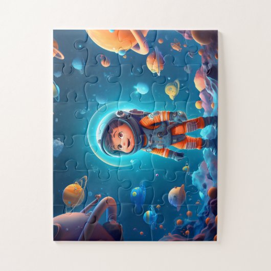Kinder puzzle legpuzzel (Verticaal)