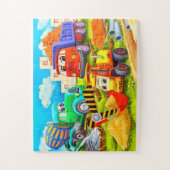 Kinder puzzle legpuzzel (Verticaal)