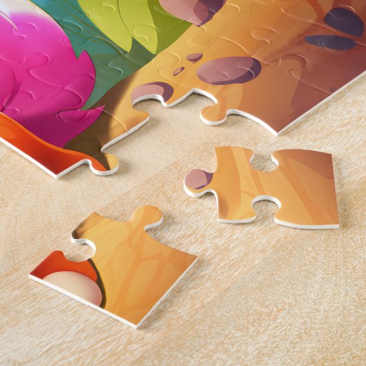 Kinder puzzle legpuzzel (Zijkant)