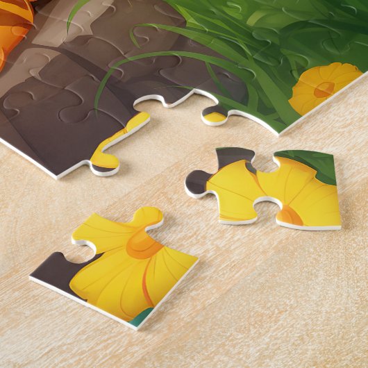 Kinder puzzle legpuzzel (Zijkant)