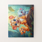 Kinder puzzle legpuzzel (Verticaal)