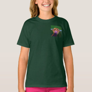 Kinder Quirky Highland Koe T-shirt