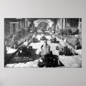 Kinder racing in miniatuurauto's poster (Voorkant)