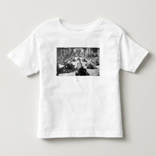 Kinder racing in miniatuurauto's shirts