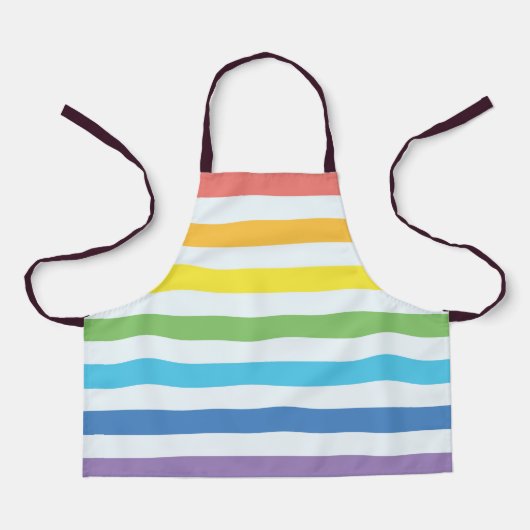 Kinder Rainbow All-over print Schort, klein Schort (Voorkant)