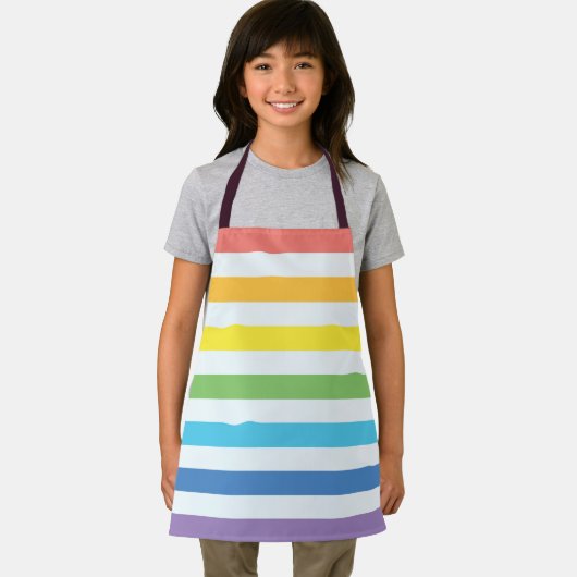 Kinder Rainbow All-over print Schort, klein Schort (Insitu)