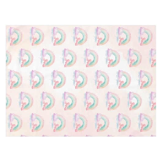 Kinder Rainbow Magic Theepot Verjaardag Tafelkleed (Voorkant (Horizontaal))