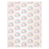 Kinder Rainbow Magic Theepot Verjaardag Tafelkleed (Voorkant)