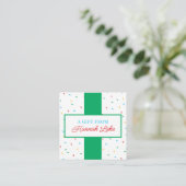 Kinder Rainbow Sprinkle Gift Behuizing Note Kaart (Staand voorkant)