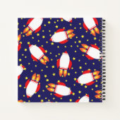 Kinder Raketschotel Buitenruimtetoestel Notitieboek (Achterkant)