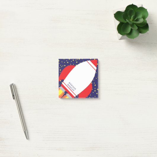 Kinder Raketschotel Buitenruimtetoestel Post-it® Notes (Kantoor)