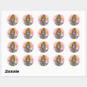 Kinder-Rama-sticker Ronde Sticker (Vel)