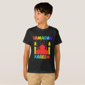Kinder Ramadan Kareem voor Jongens Jeugd Ramadan M T-shirt (Voorkant volledig)