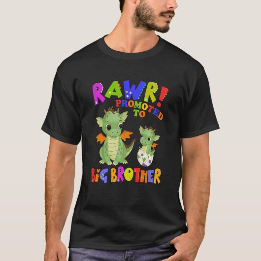 Kinder Rawr promoot naar Big Brother Cute Dragon B T-shirt (Voorkant)