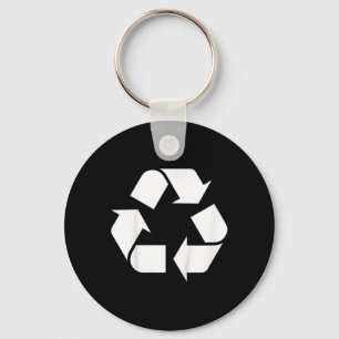 Kinder Recycling Recyclen Logo Peuter Earth Day vo Sleutelhanger
