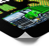 Kinder recyclingafval 3 jaar oud vuilnis 3rd poster (Hoek)