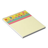 Kinder regel notitieblok (Schuin)