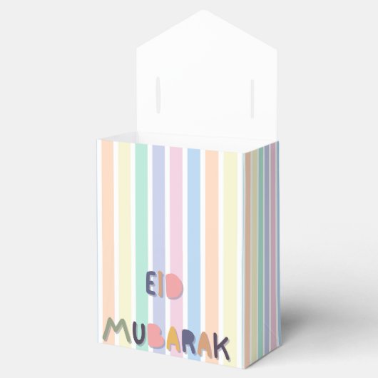 Kinder regenboog Eid Mubarak Eid Gift & Bedankdoosjes (Geopend)