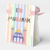 Kinder regenboog Eid Mubarak Eid Gift & Bedankdoosjes (Achterkant)